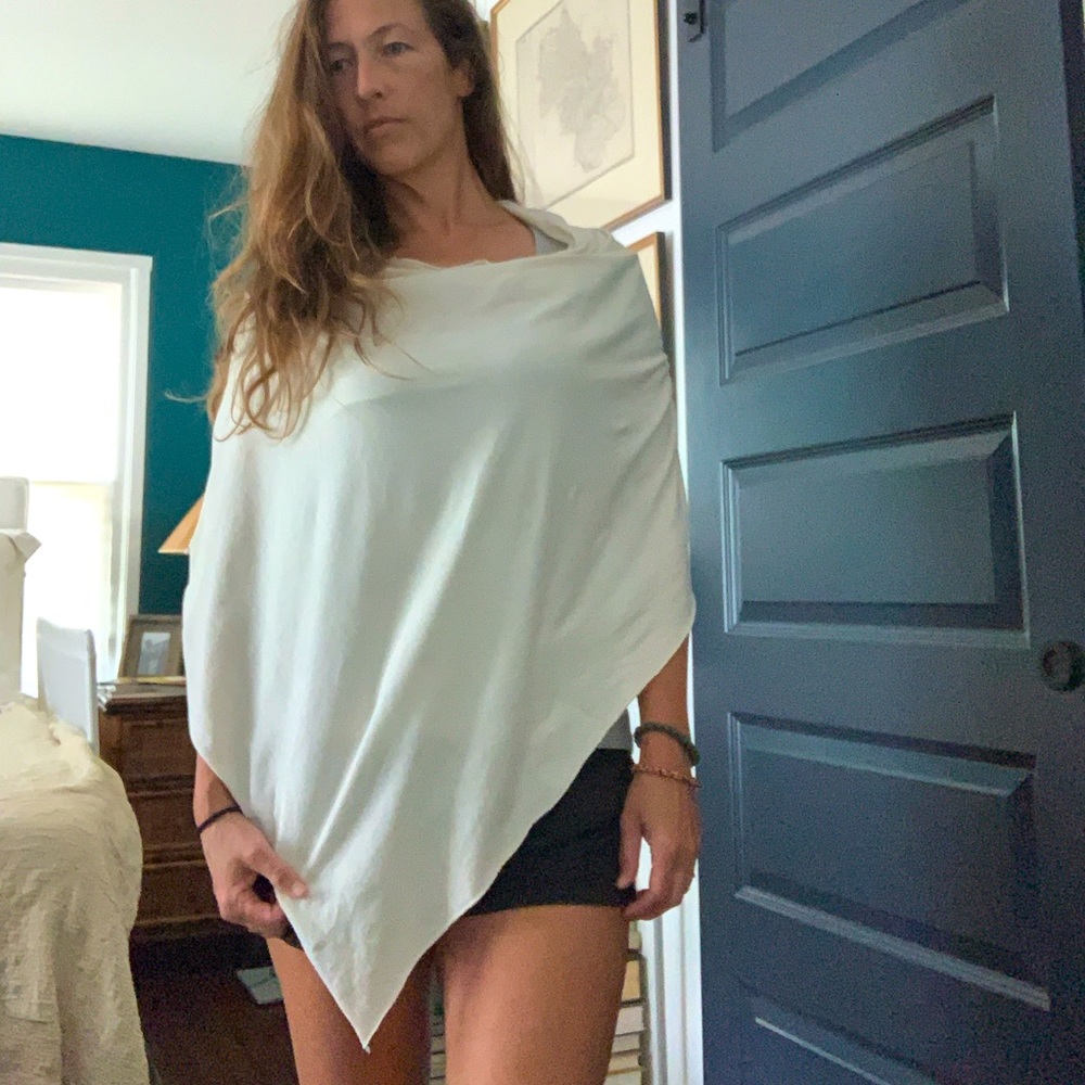 Alabama Chanin Organic Cotton Poncho